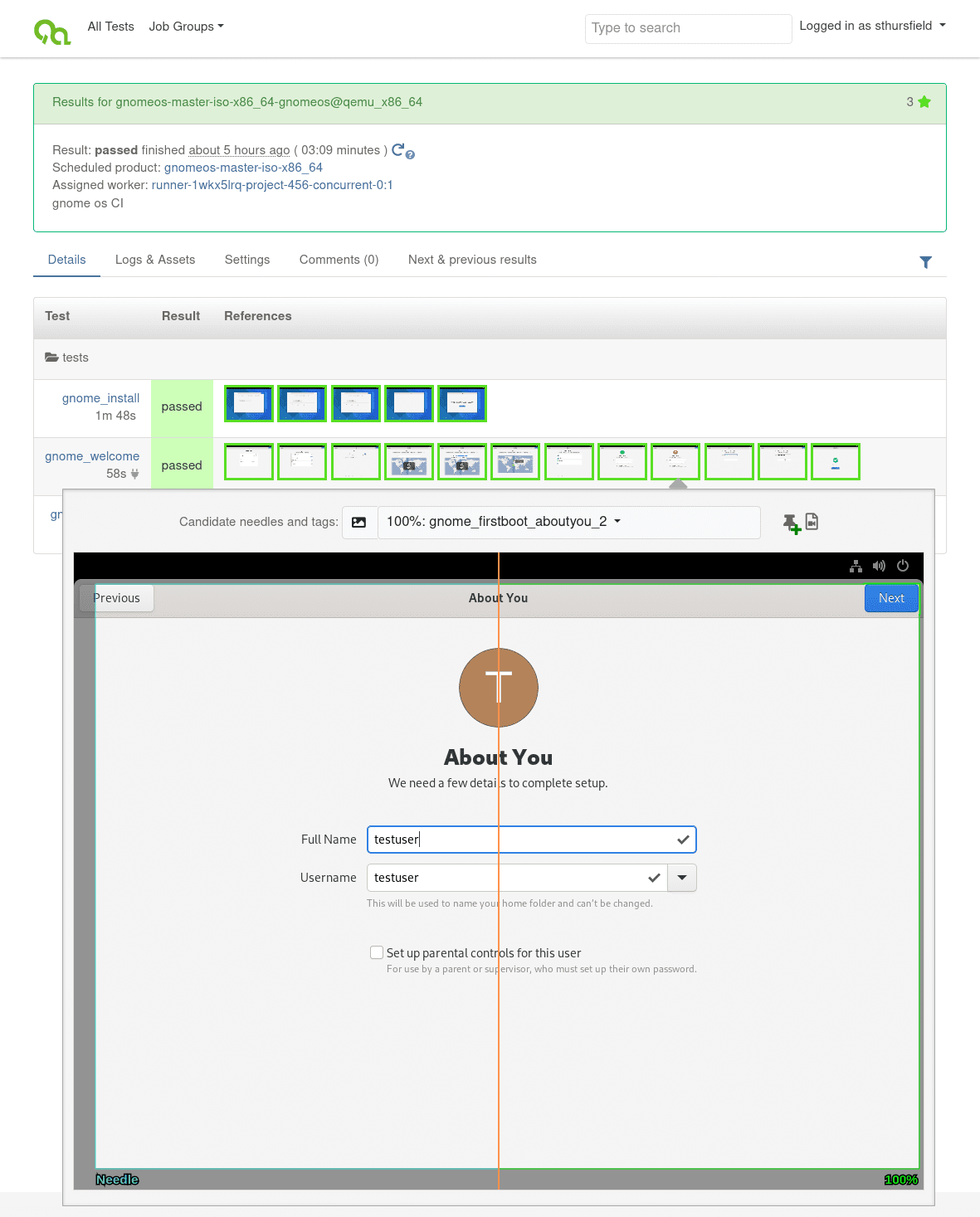 Screenshot from openqa.gnome.org