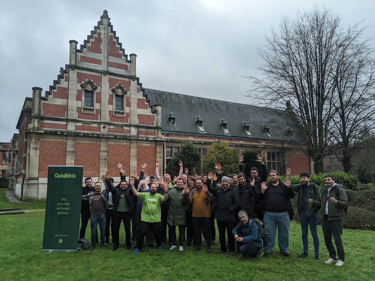 The Codethink team at FOSDEM 2024