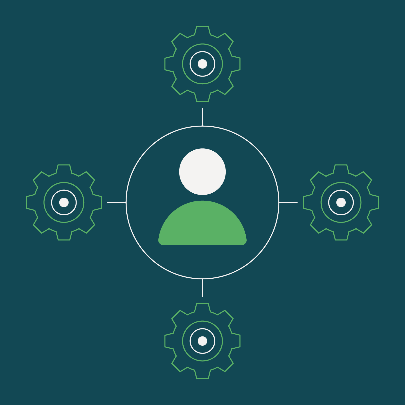 Abstract image of software integration