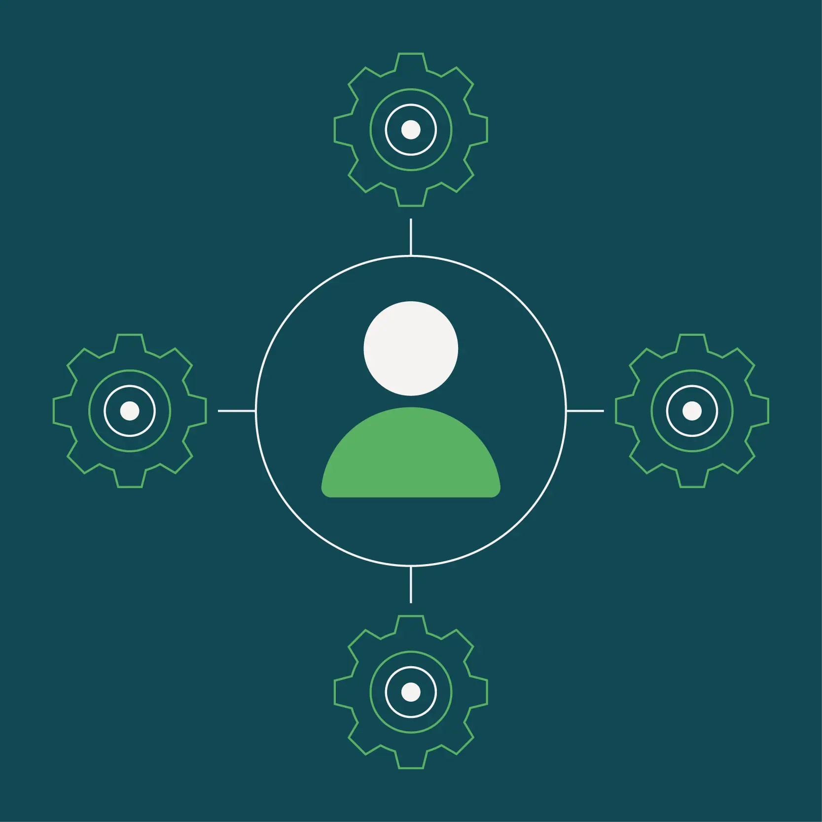 Abstract image of software integration