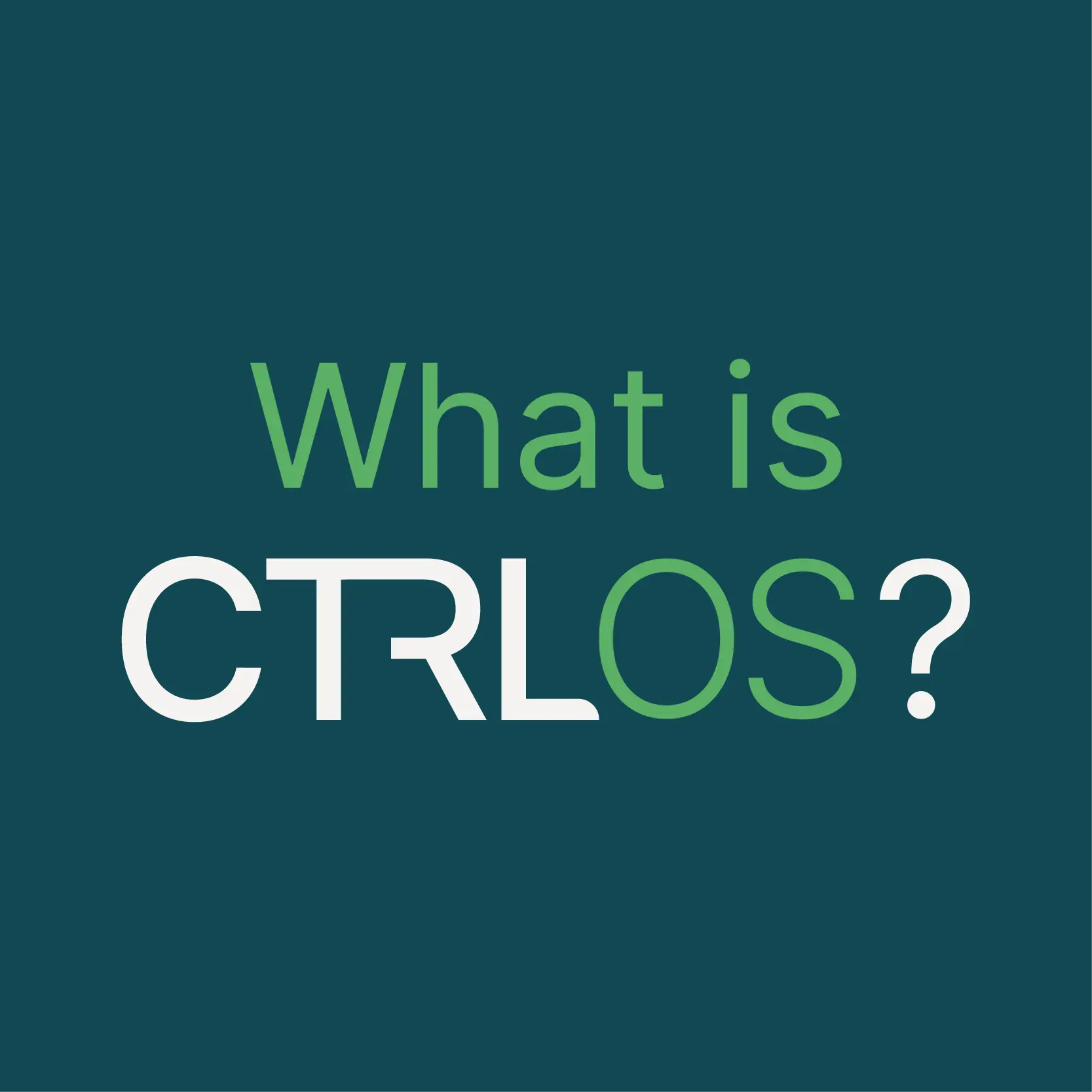 What is CTRL OS image